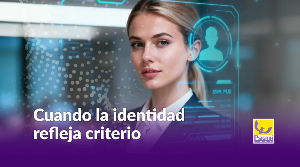 Cuando la identidad refleja criterio